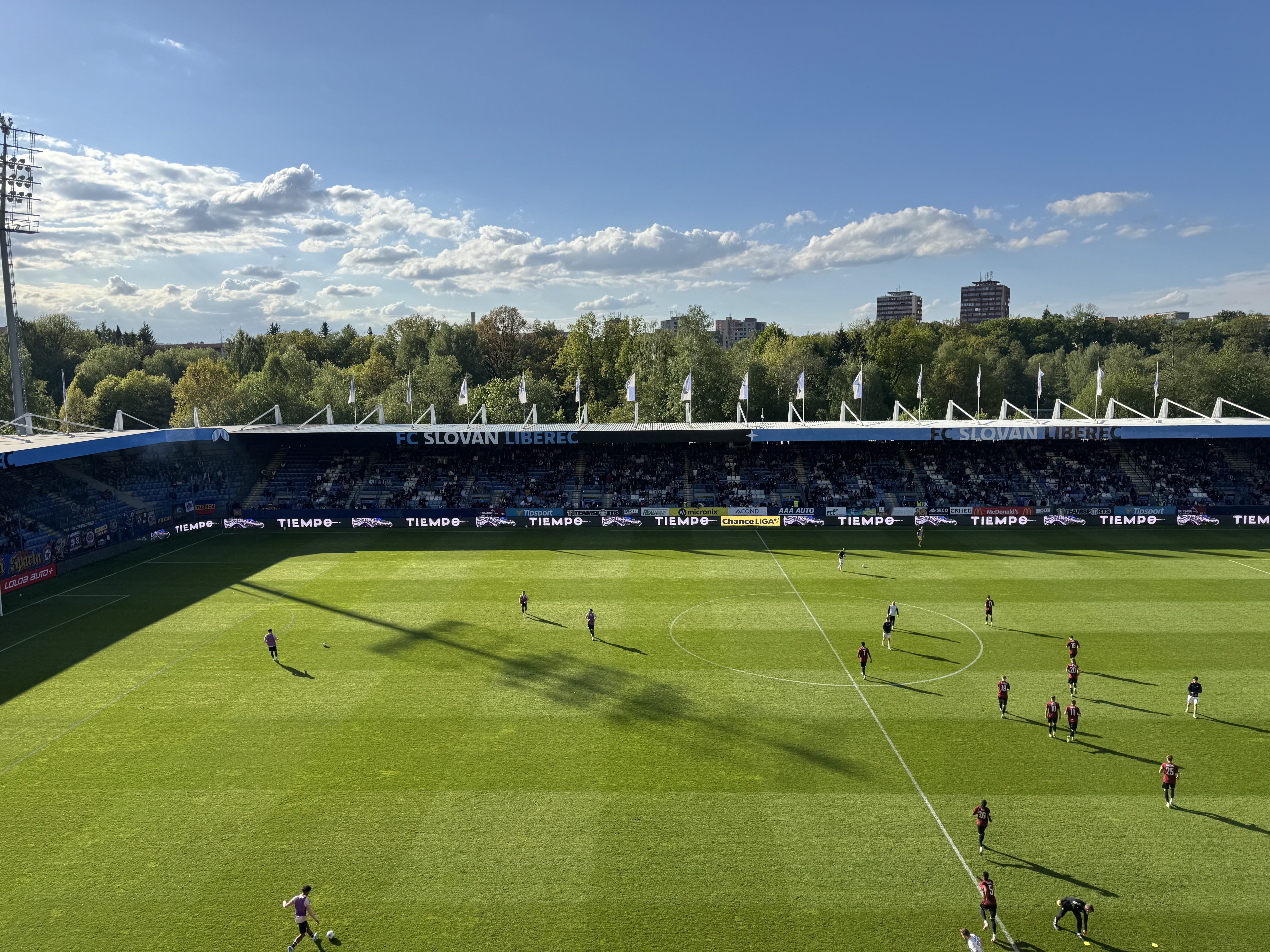 První poločas pod Ještědem branku nepřinesl: Sparta i Liberec zahodily své šance